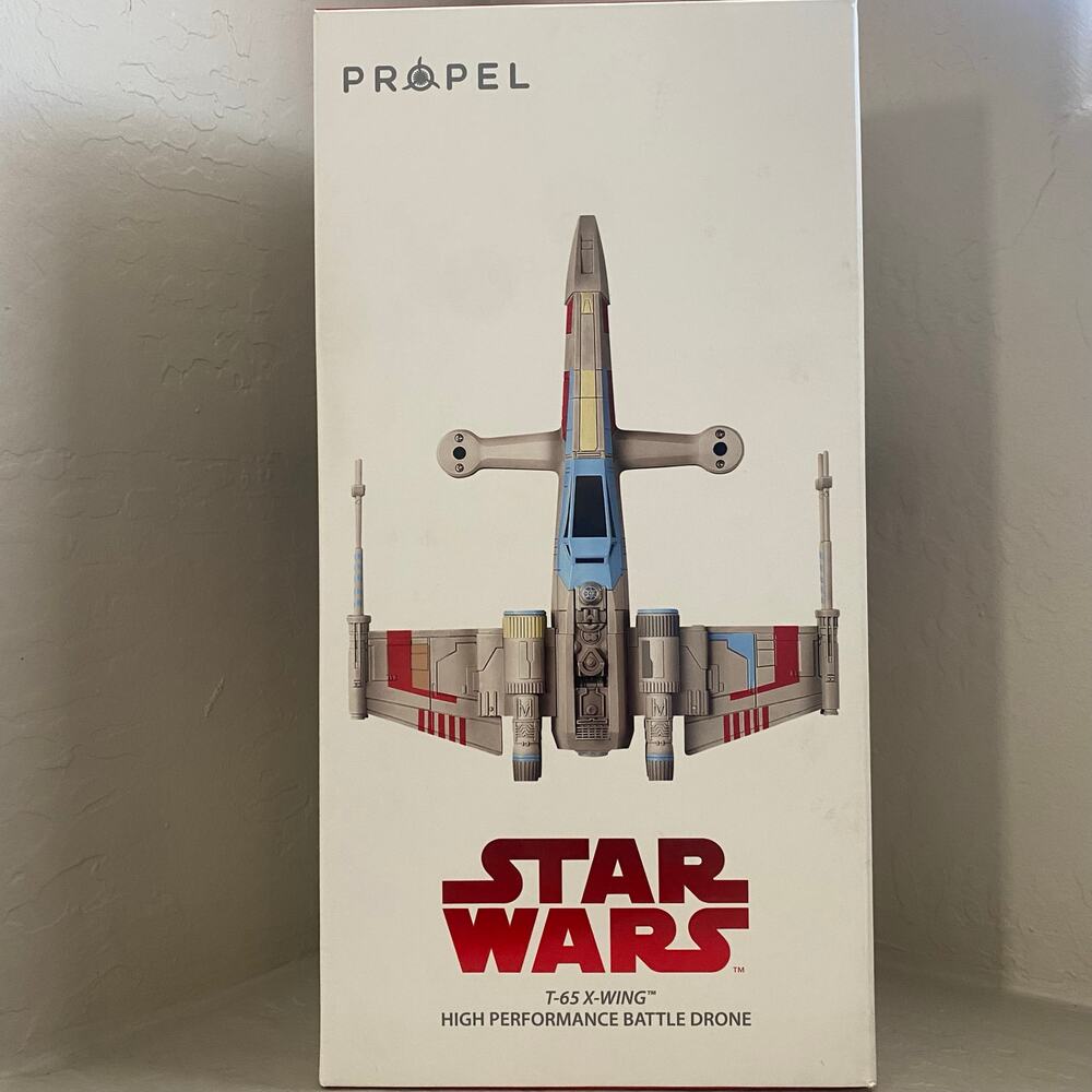 Propel Star Wars T-65 X-Wing High Performance Battle Drone In Box With Manual